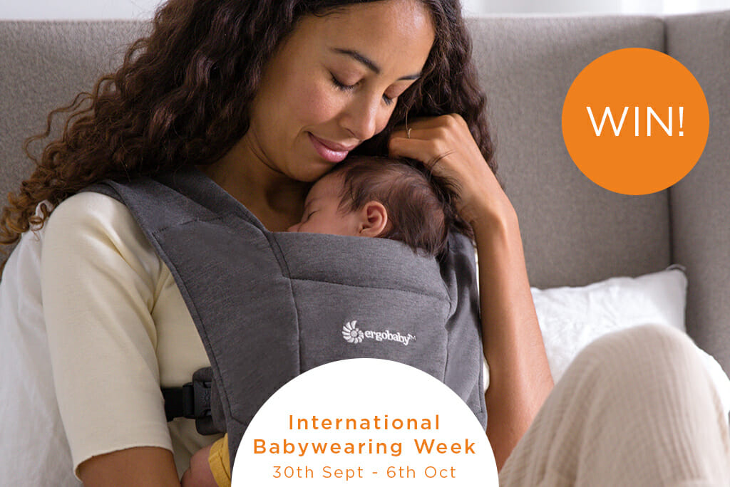 Ergobaby UK | international Babywearing Week 2019 Giveaway | Ergobaby Embrace Newborn Carrier