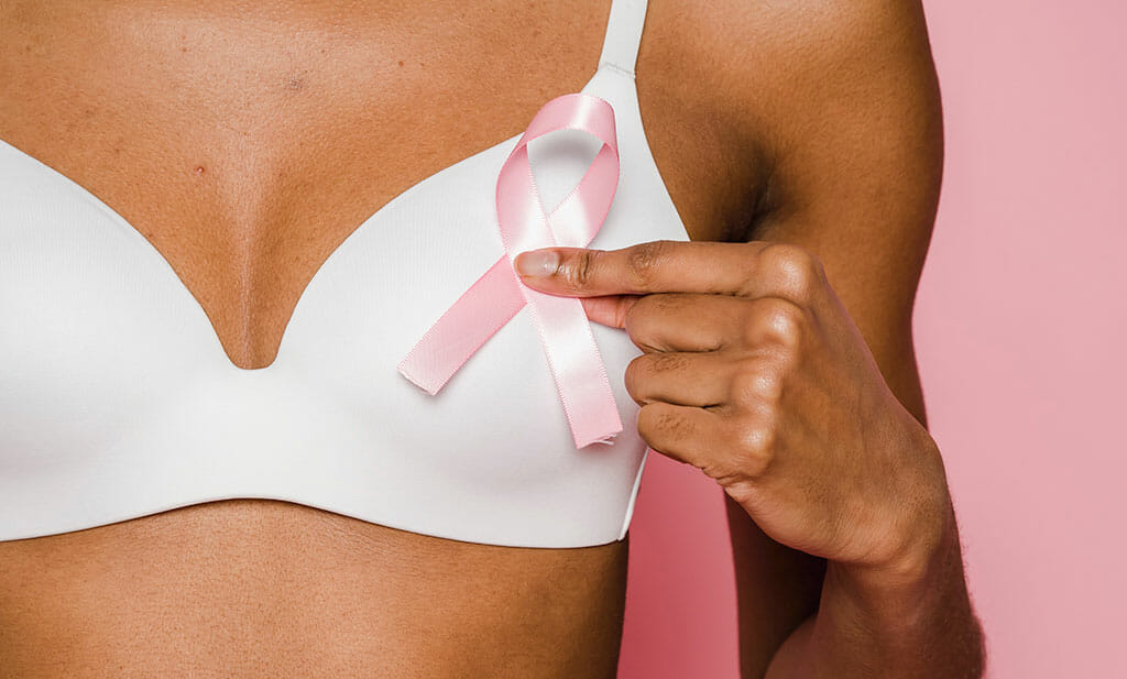 Pink ribbon Breast Cancer Awareness