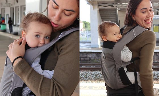 Traveling with Baby lightweight baby carrier
