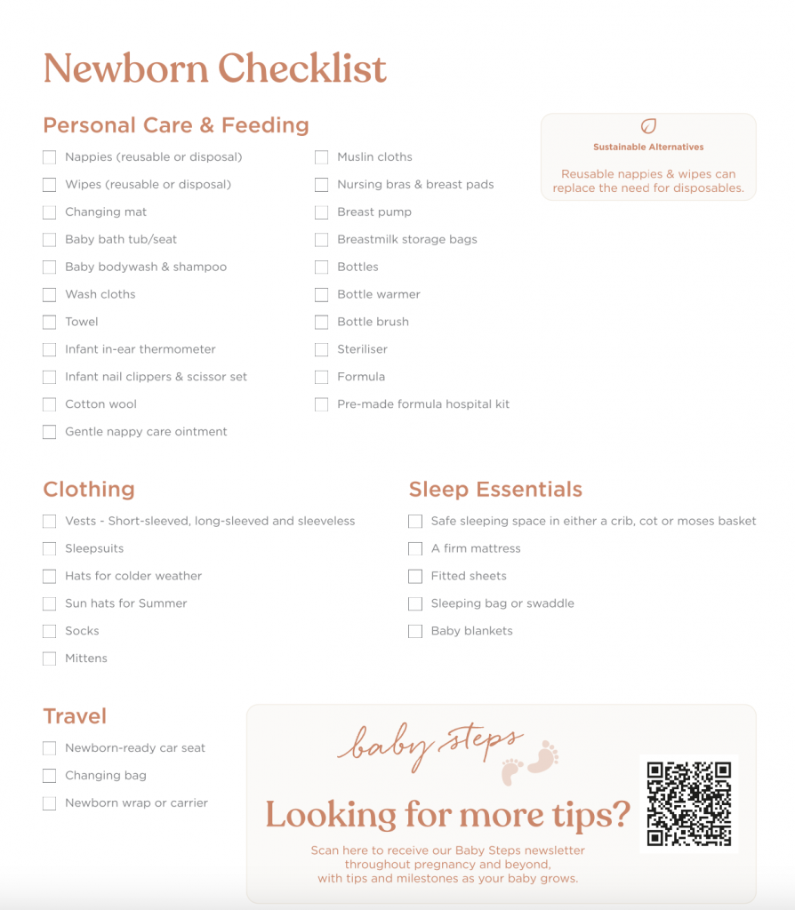 Newborn Baby Checklist: These Products Are Absolute Must-Haves