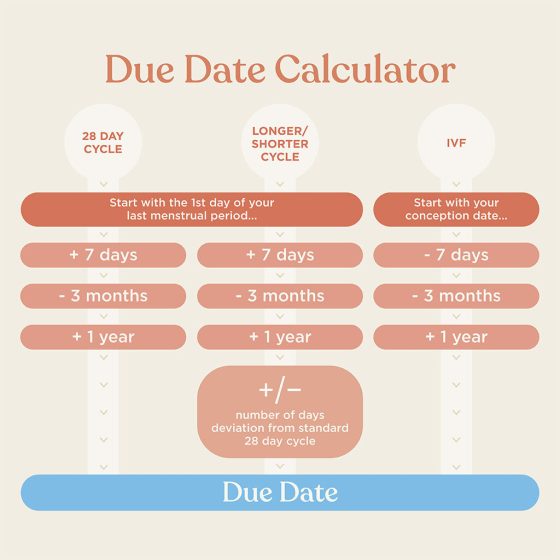 Due date calculator
