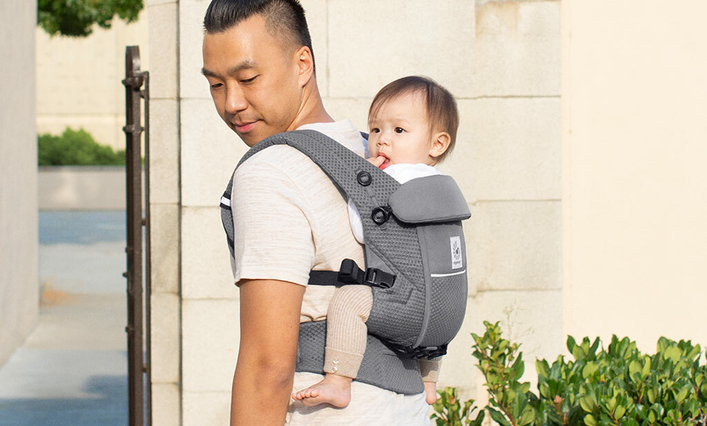 Babywearing a toddler Why we love a back carry Ergobaby