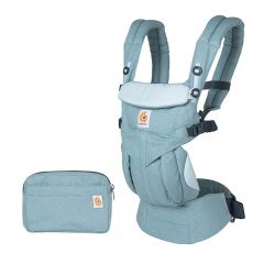 Ergobaby Omni 360 baby carrier all-in-one: Heritage Blue