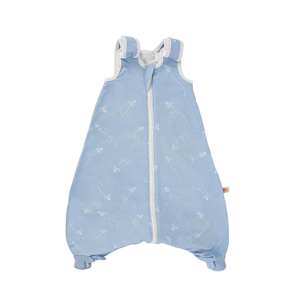 Ergobaby On the Move Sleep Bag: Paper Planes - Mid-weight-M (6 - 18 Mos)