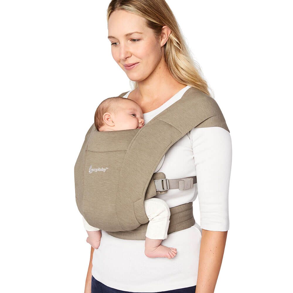 Embrace Newborn Carrier Soft Knit - Soft Olive
