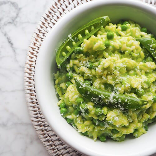 Mimi's Bowl | Kitchen Cupboard Pea Risotto