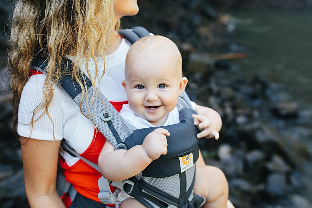 Wearing Your Carrier in the Summer Heat