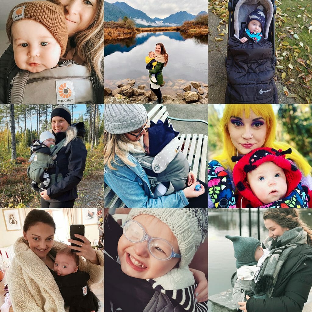 Ergobaby UK | Social Media Collage