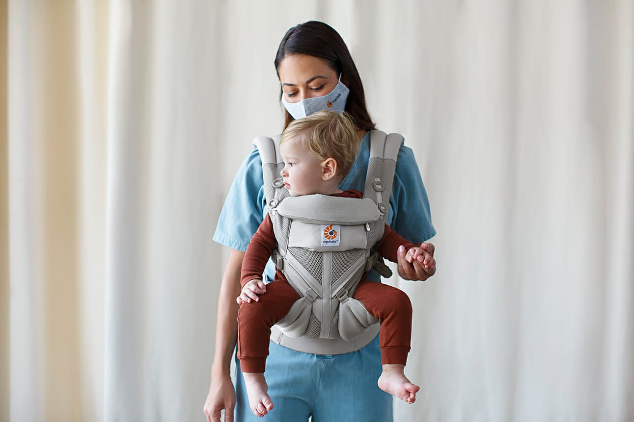 A Baby Carrier with a Little Extra Cleanliness