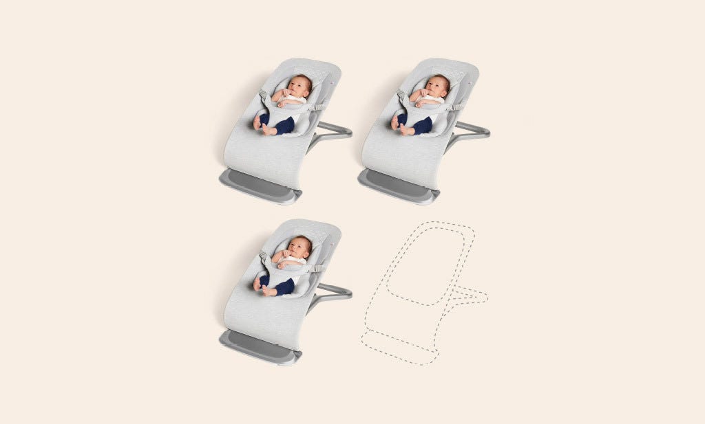 Baby bouncer test: Why do parents prefer the Ergobaby Evolve 3-in-1 Bouncer?