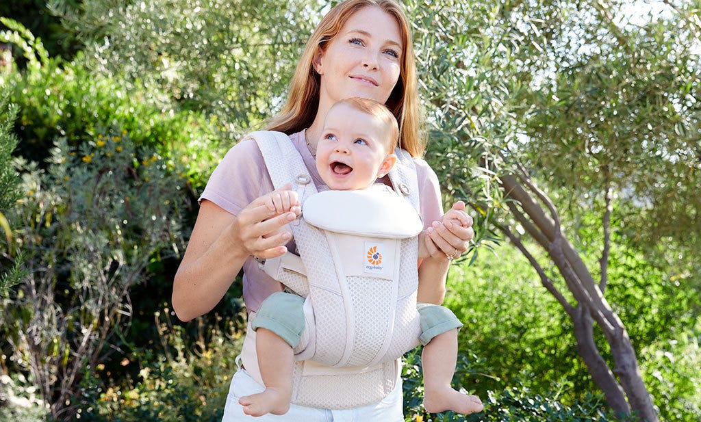 Ergobaby inward facing on sale