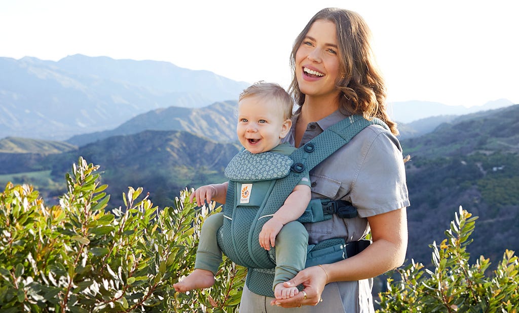 Baby carrier for the summer