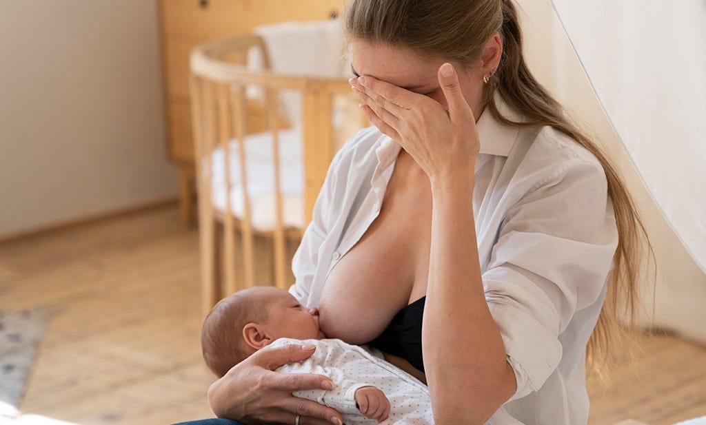 painfull nipples while breastfeeding