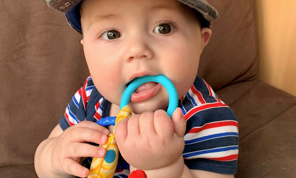 Teething trouble: How to help teething baby