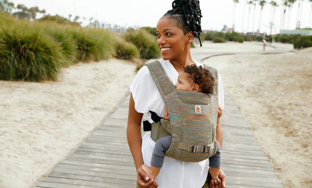 Ergobaby Baby carrier Aerloom sustainable baby carriers