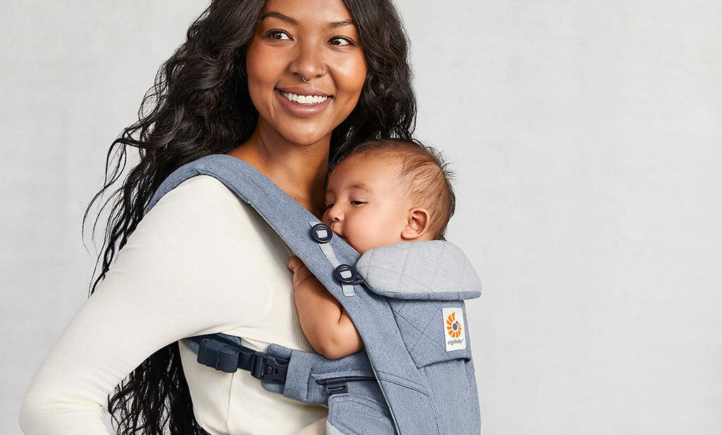 Denim Carrier: sustainable baby carriers