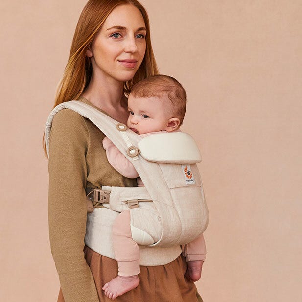 linen baby carrier