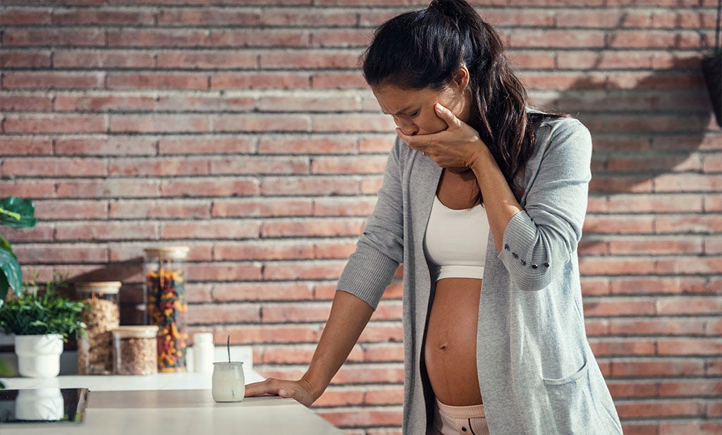 what causes pregnancy morning sickness? 