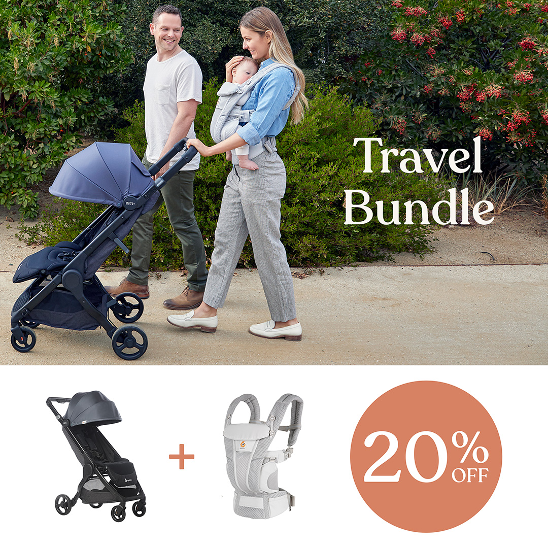 Travel Bundle - Metro+ Stroller & Omni Breeze Baby Carrier - 25€ réduction